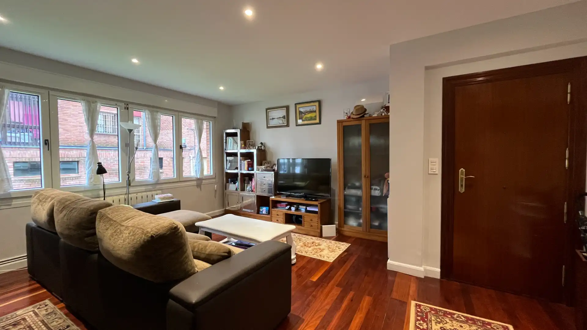 Sala de estar de Piso en venta en Getxo  con Calefacción, Parquet y Trastero
