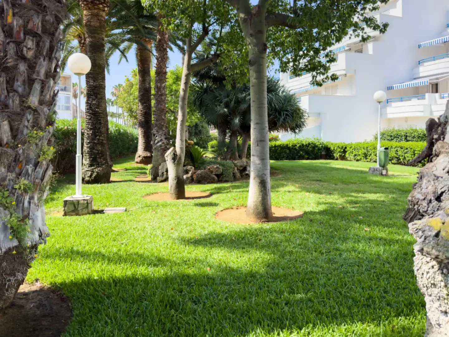 Garden of Apartments for sale in Dénia  with Air Conditioner, Heating and Terrace