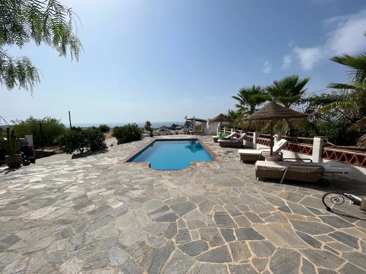 Terrace of Country homes for sale in Vélez-Málaga  with Air Conditioner, Heating and Private garden