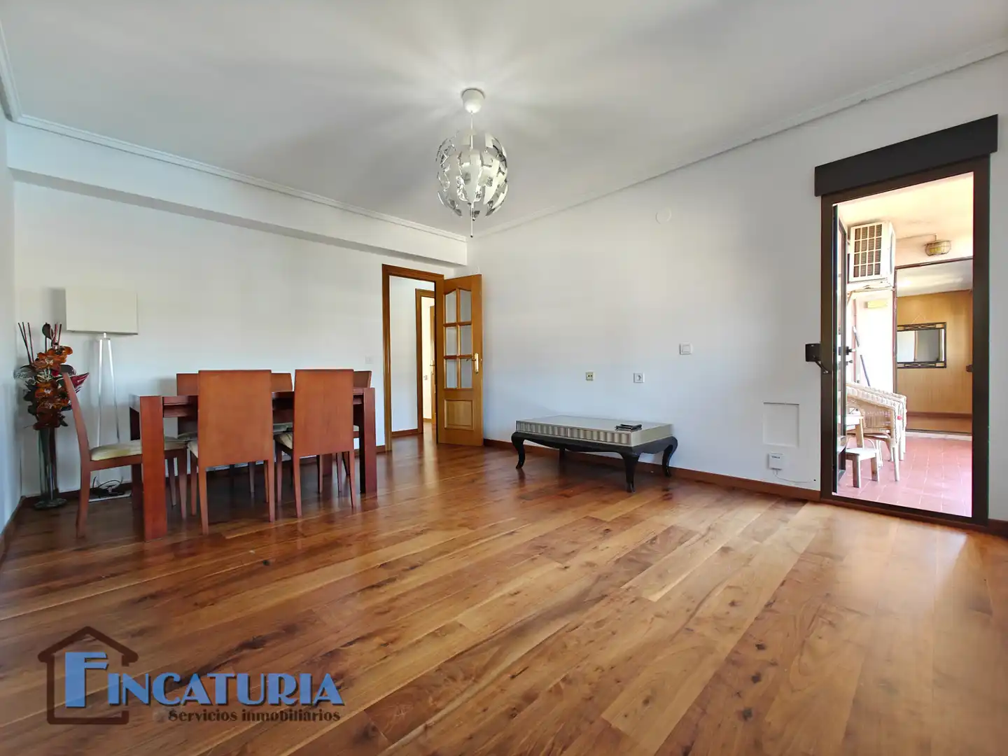 Sala de estar de Piso en venta en Valencia con Aire acondicionado, Parquet y Balcón