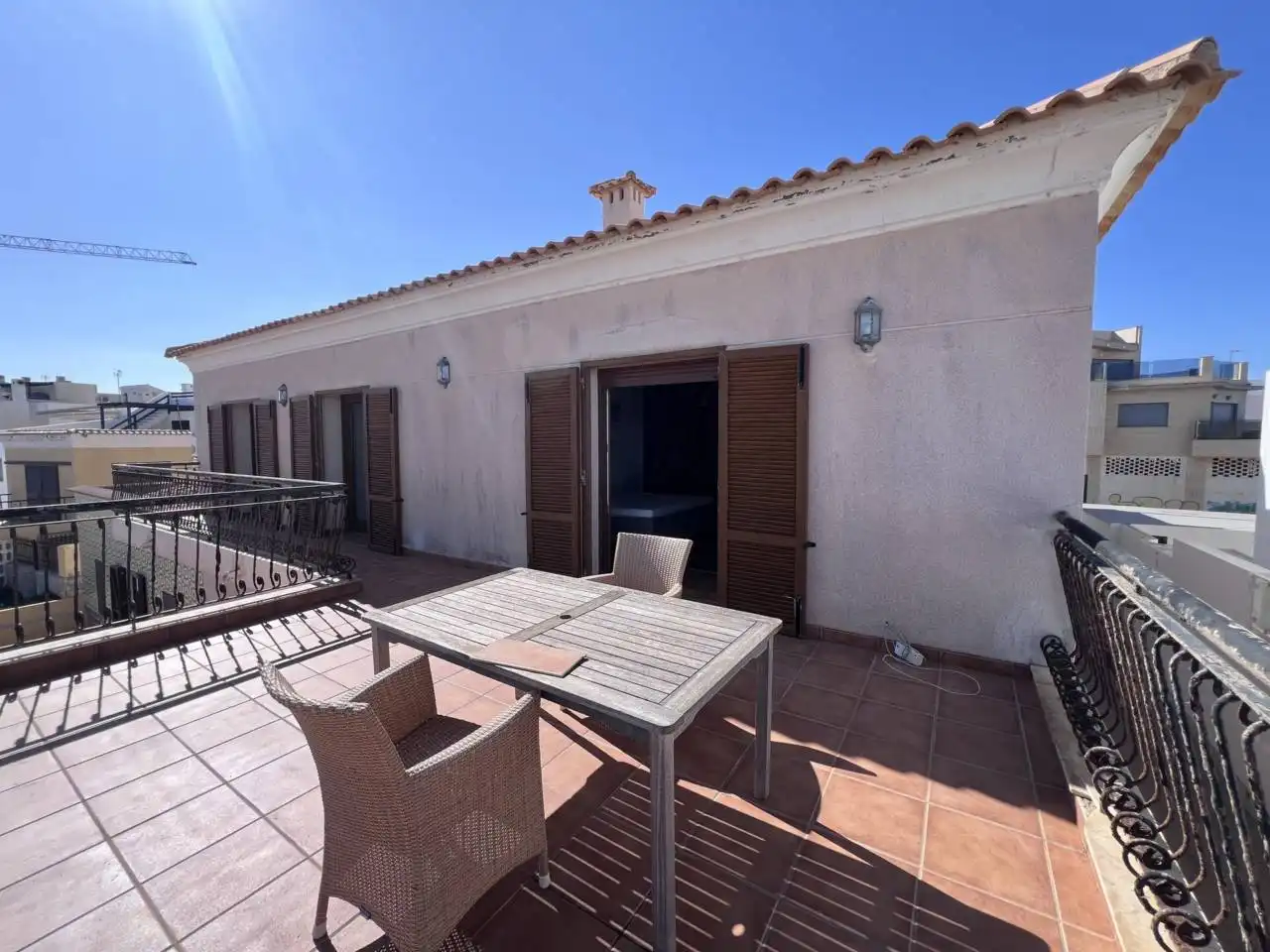 Terraza de Casa o chalet en venta en Cartagena con Aire acondicionado, Terraza y Amueblado