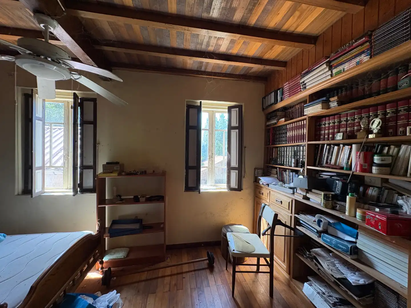 Sala de estar de Casa o chalet en venta en San Sadurniño con Jardín privado, Trastero y Amueblado