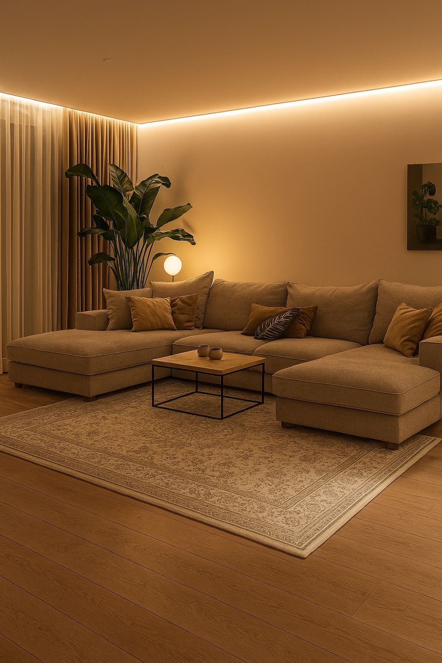 Sala de estar de Piso en venta en Medio Cudeyo con Calefacción