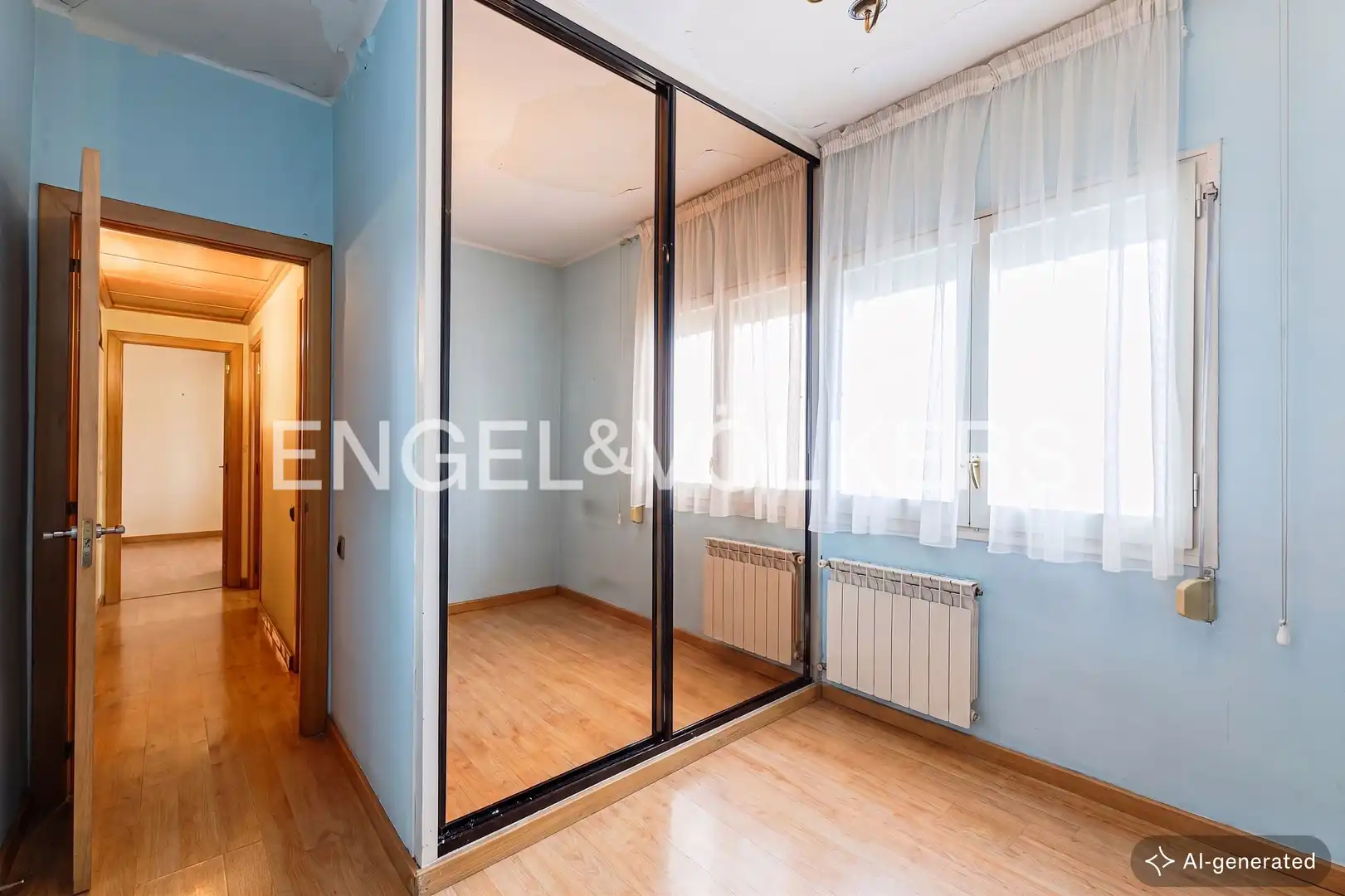 Bedroom of Flat for sale in Barcelona  with Heating and Parquet flooring