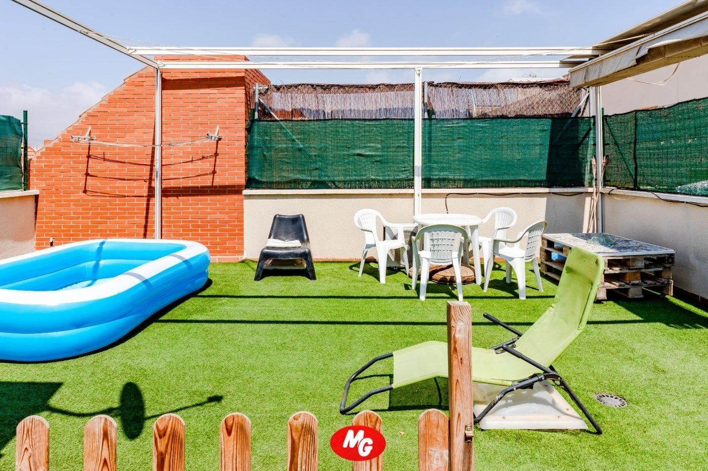 Terrace of Single-family semi-detached for sale in Huércal de Almería  with Air Conditioner