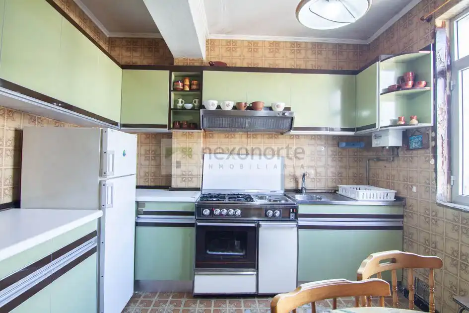 Kitchen of Flat for sale in As Pontes de García Rodríguez   with Terrace and Storage room