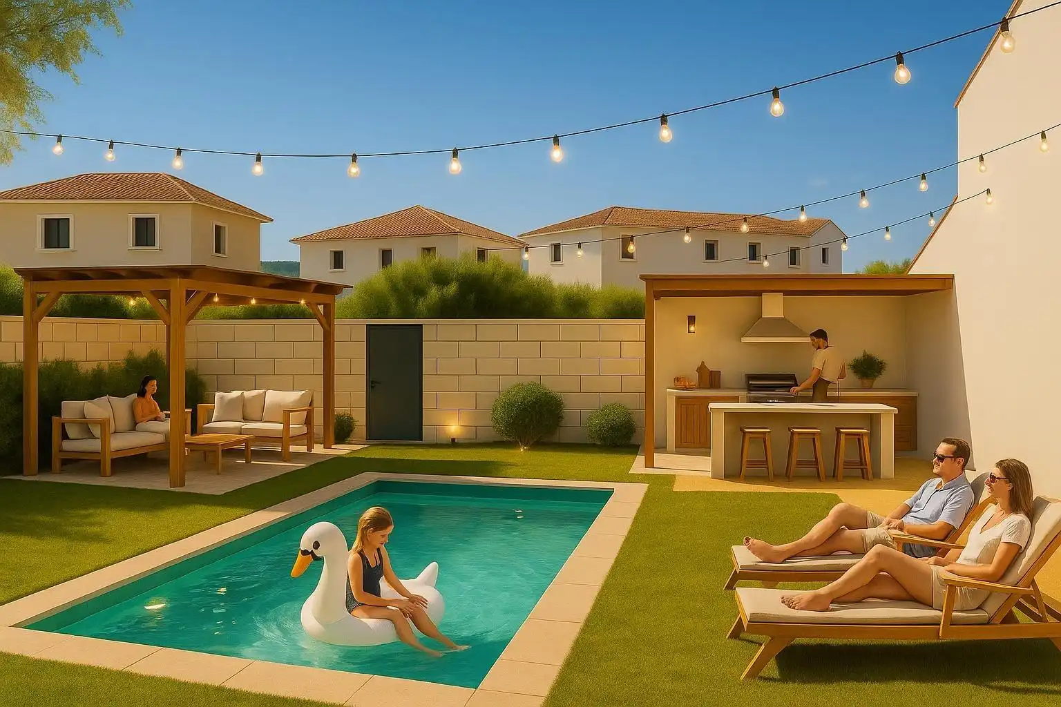 Swimming pool of Residential for sale in Don Álvaro