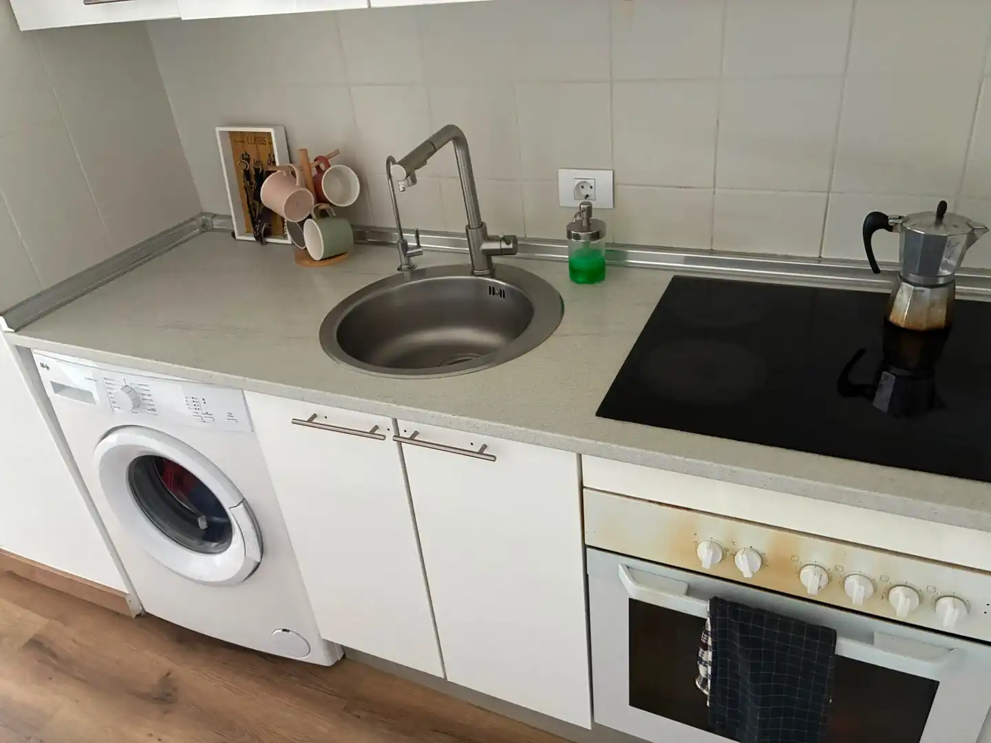 Cocina de Estudio en venta en San Miguel de Abona con Aire acondicionado, Parquet y Terraza