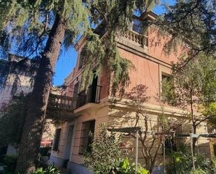 Exterior view of House or chalet for sale in  Madrid Capital  with Heating, Private garden and Terrace