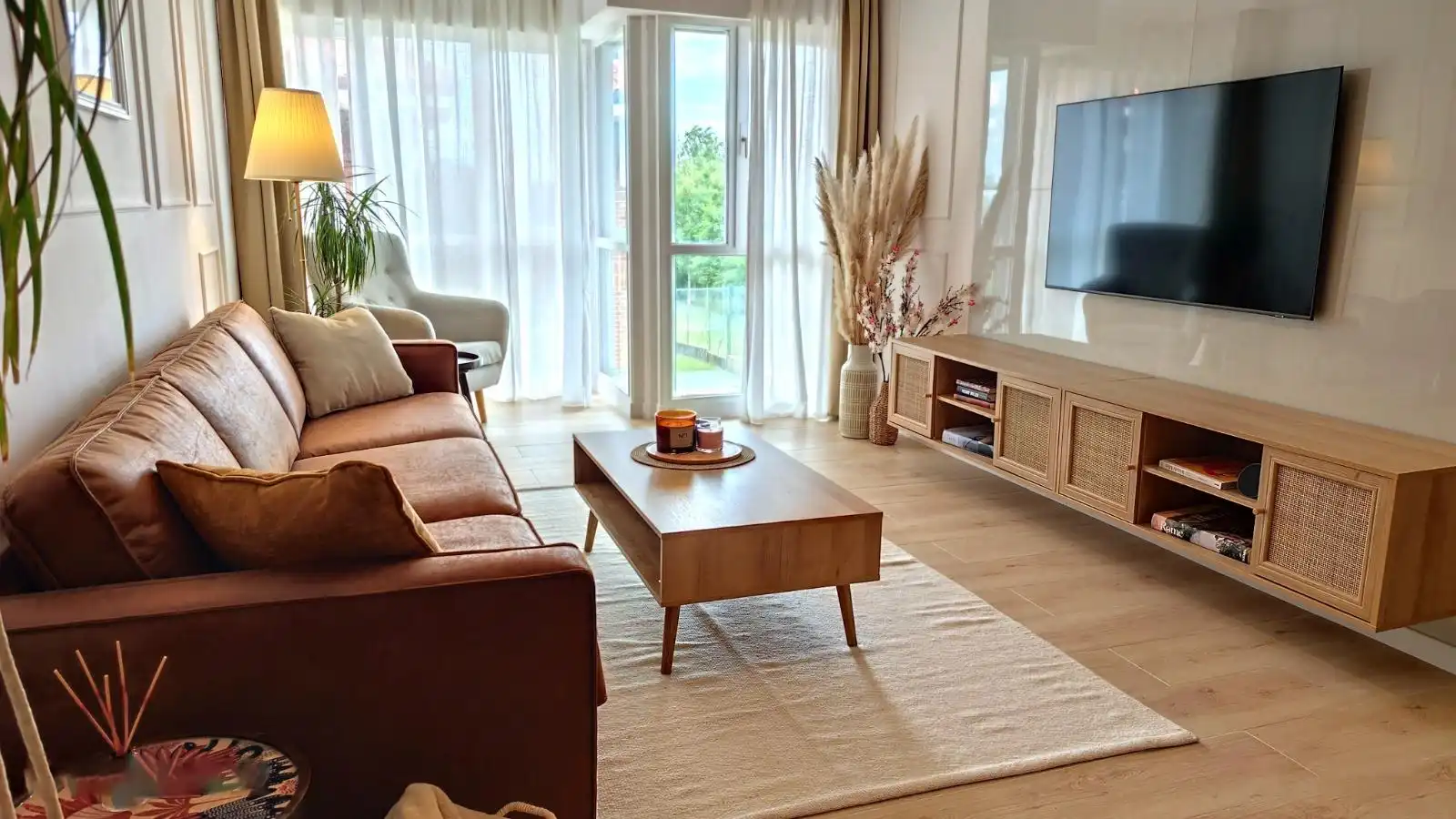 Sala de estar de Piso en venta en Bareyo con Calefacción y Amueblado