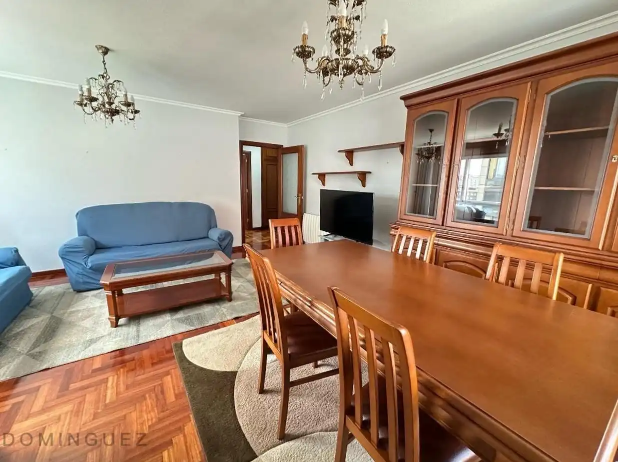 Living room of Flat for rent in Vigo   with Heating and Furnished