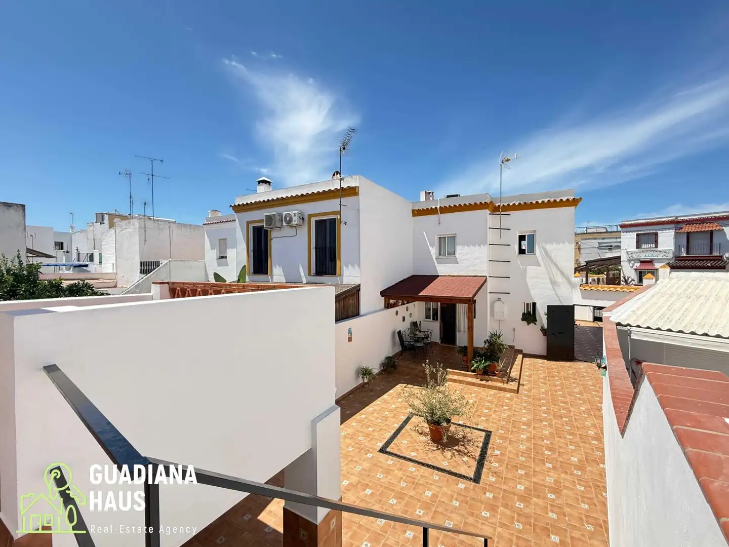 Exterior view of Detached homes for sale in Ayamonte  with Air Conditioner, Heating and Terrace