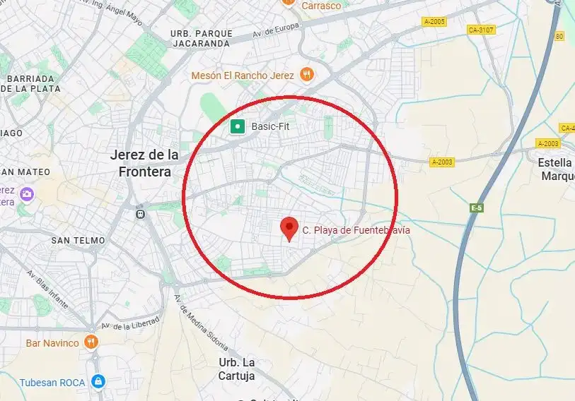 Exterior view of Detached homes for sale in Jerez de la Frontera