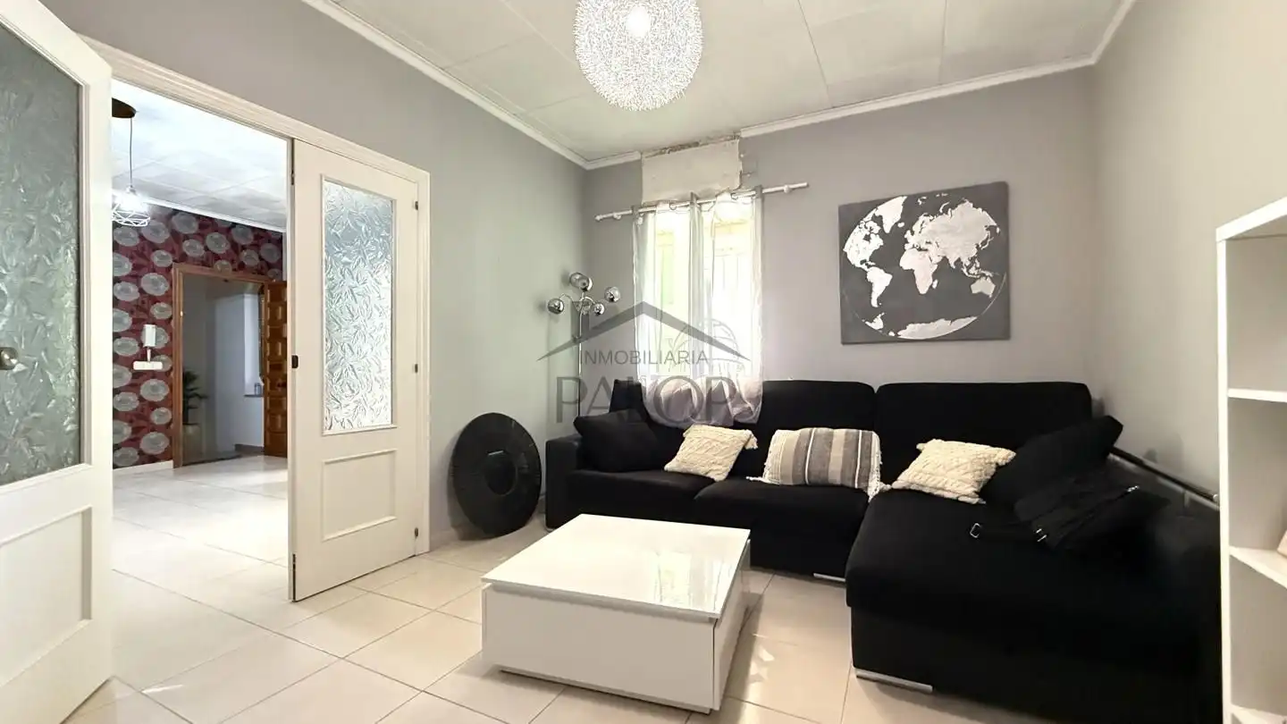Sala de estar de Piso en venta en Carcaixent con Terraza