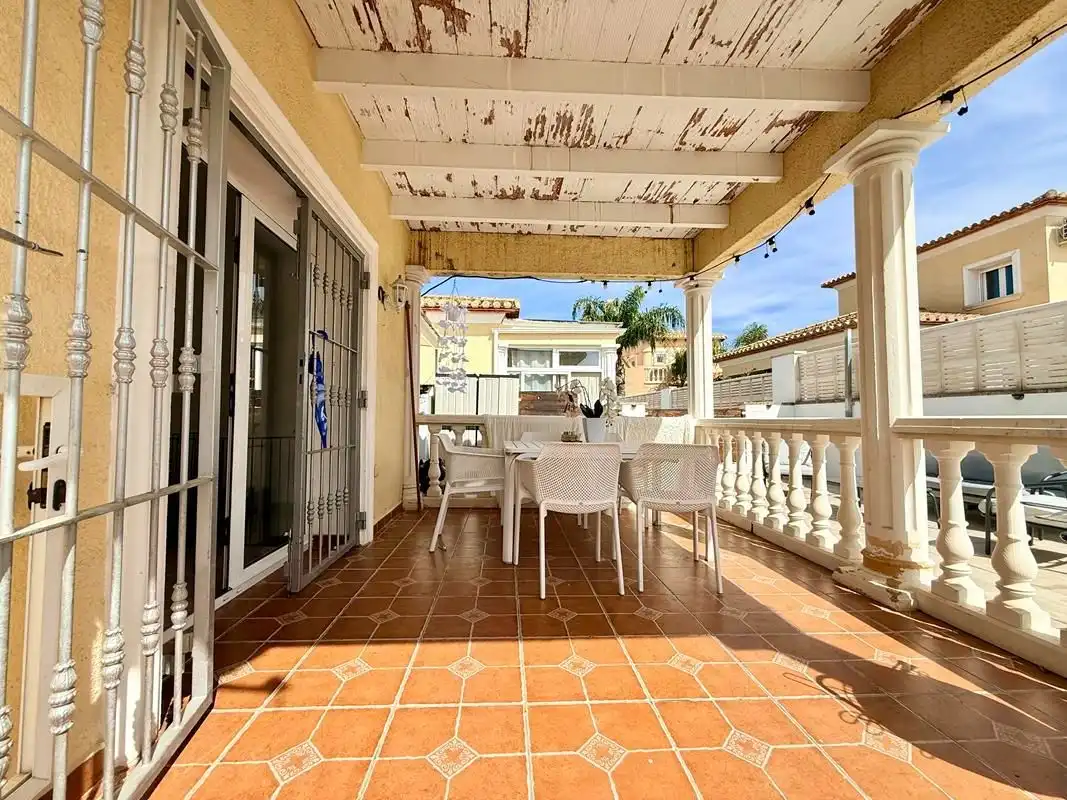 Terrassa de Casa o xalet en venda en Els Poblets amb Aire condicionat, Calefacció i Jardí privat