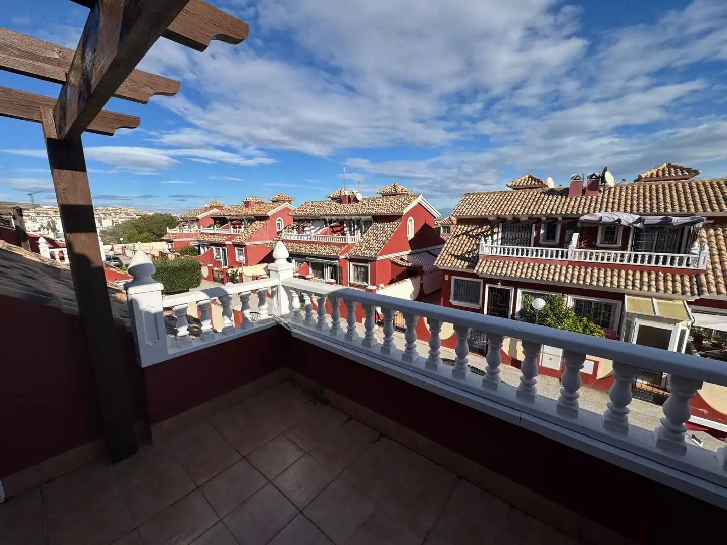 Terrassa de Casa adosada en venda en Orihuela amb Aire condicionat, Jardí privat i Terrassa