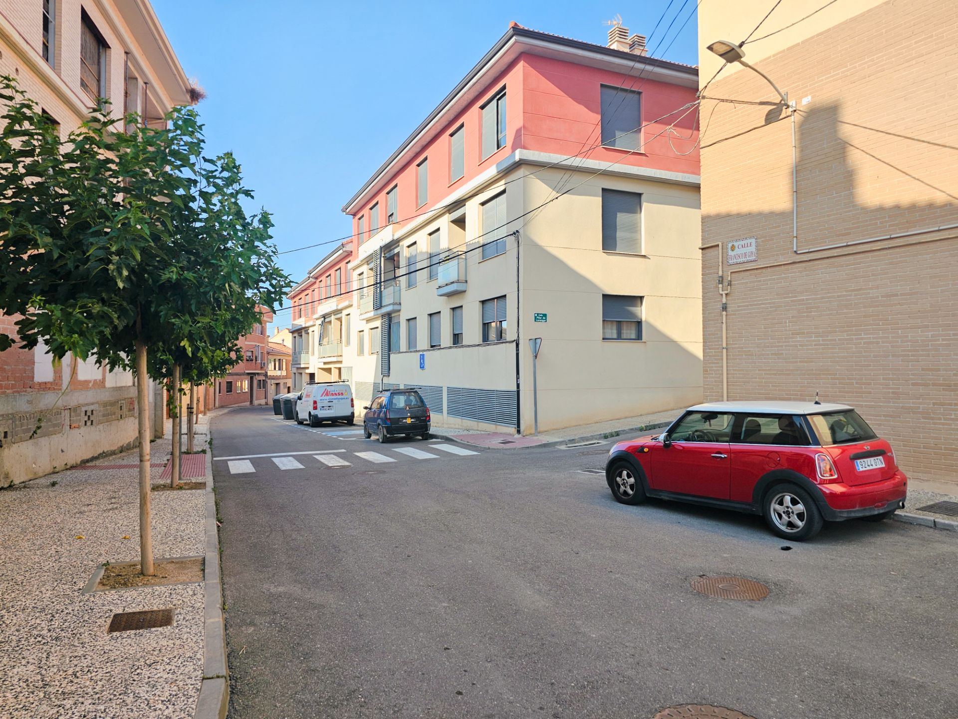 Exterior view of Flat for sale in Cadrete  with Heating