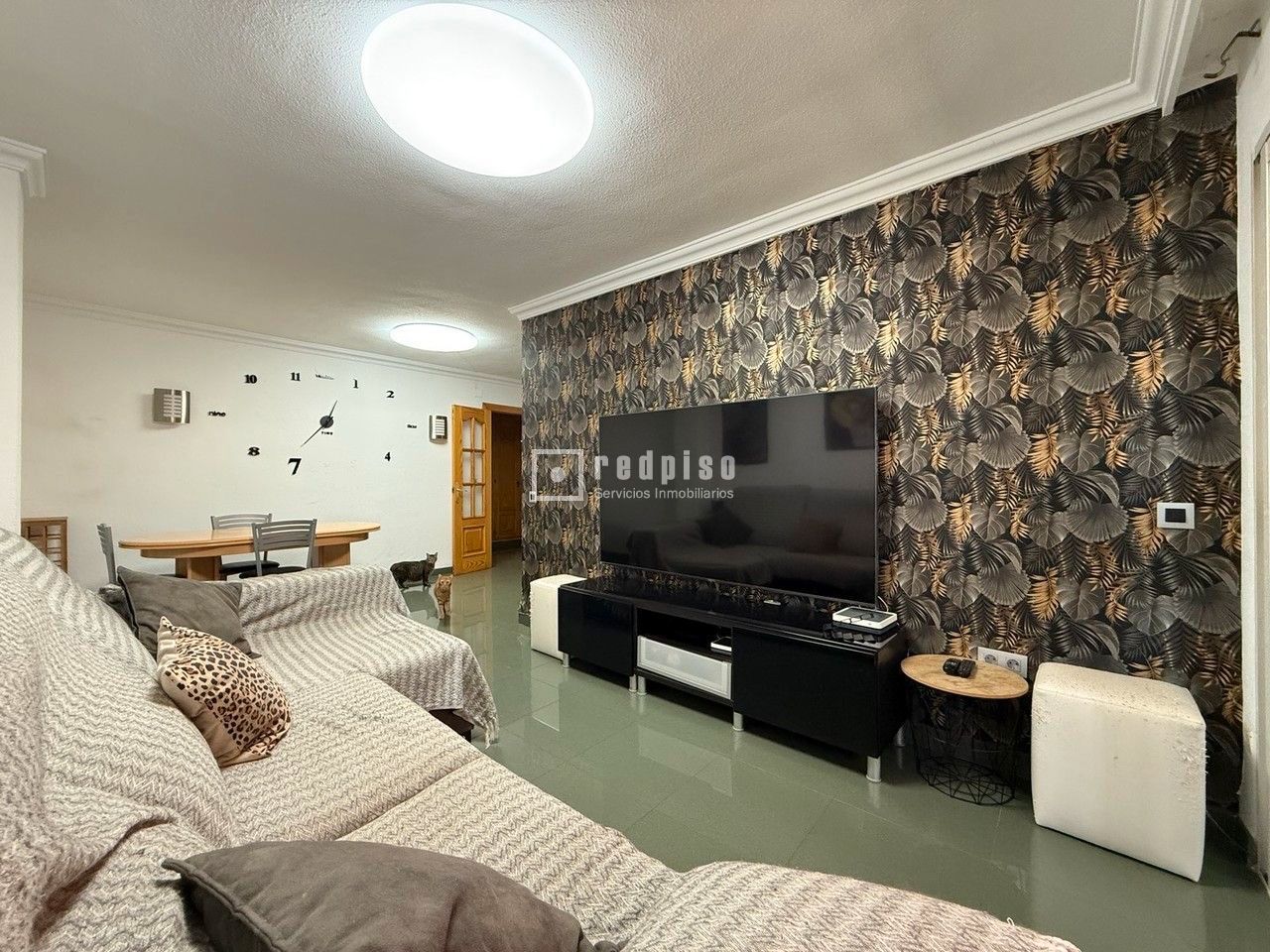 Sala de estar de Piso en venta en Málaga Capital con Trastero