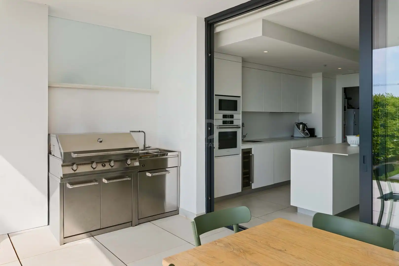 Cocina de Piso de alquiler en Fuengirola con Aire acondicionado, Calefacción y Terraza