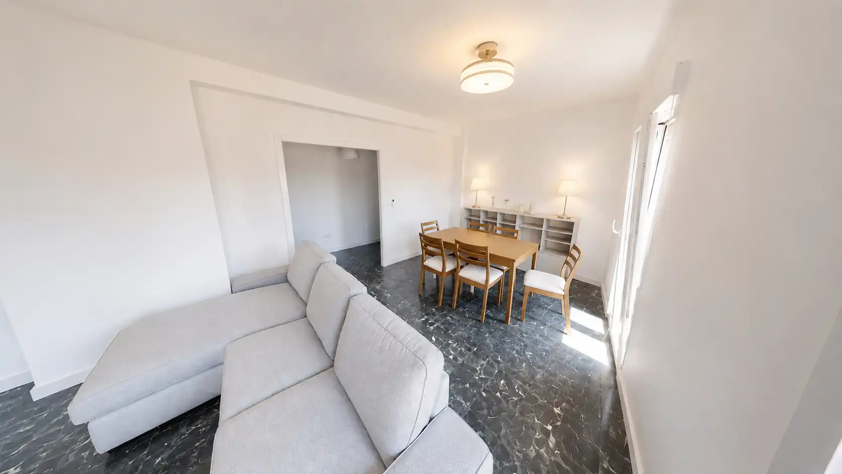 Dining room of Flat for rent in Alicante / Alacant  with Furnished, Washing machine and TV