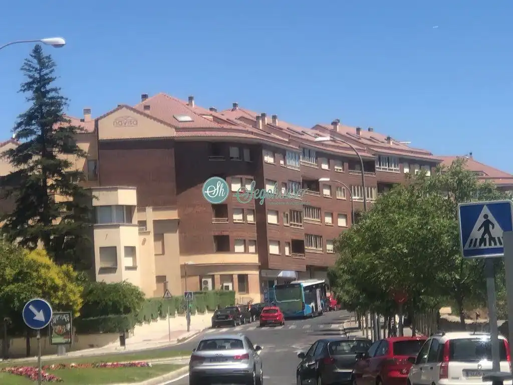 Vista exterior de Piso en venta en Segovia con Calefacción y Terraza