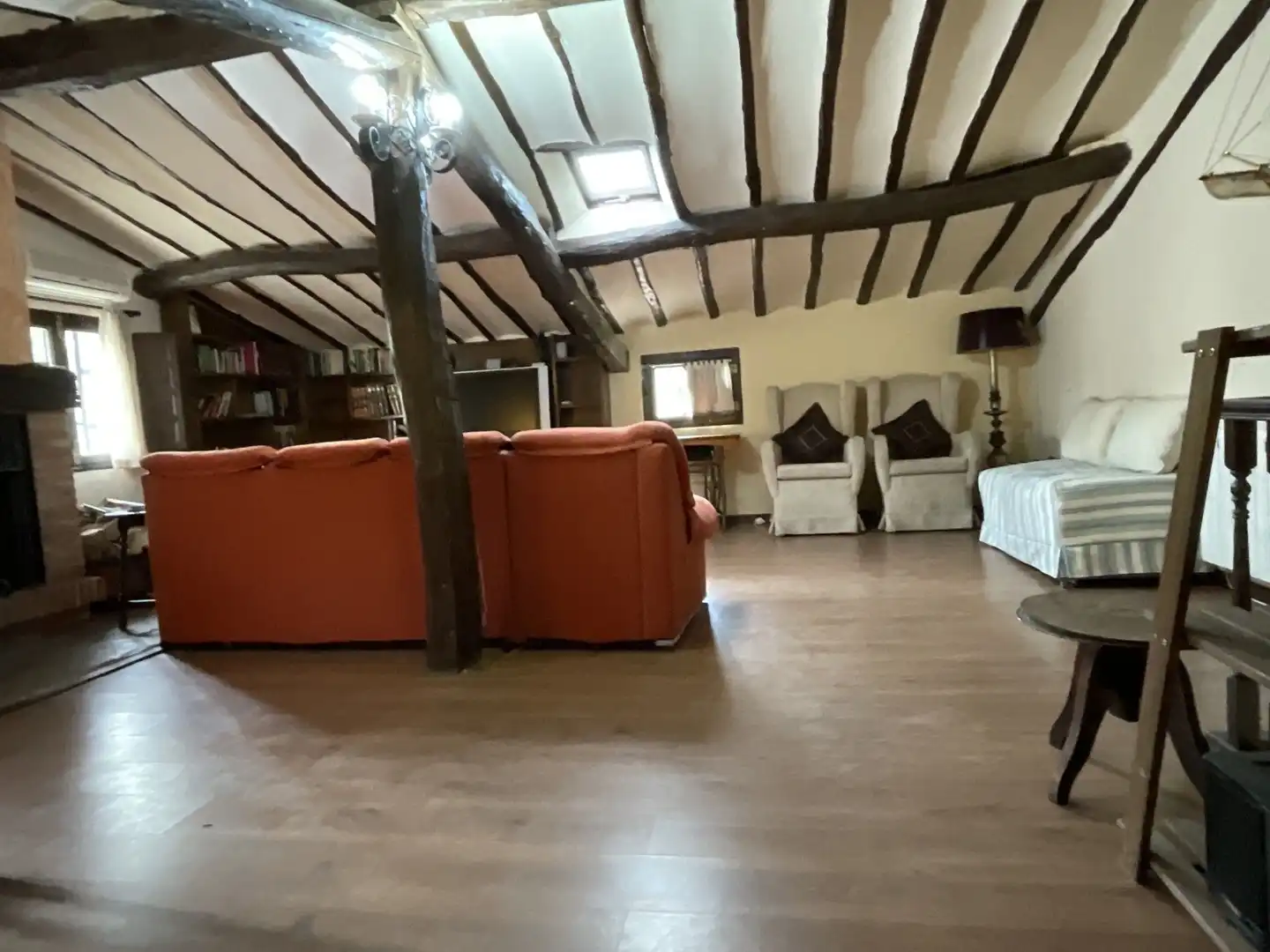 Living room of Country homes for sale in Bobadilla  with Parquet flooring, Terrace and Storage room