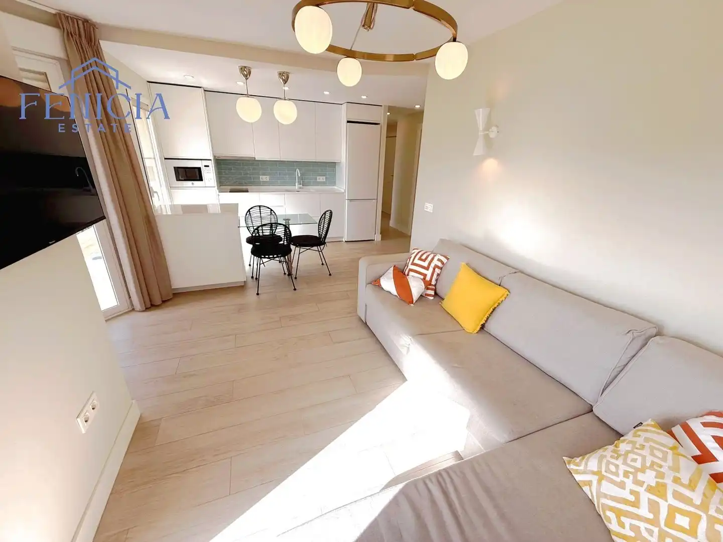 Living room of Flat for rent in Almuñécar  with Terrace, Furnished and Community pool