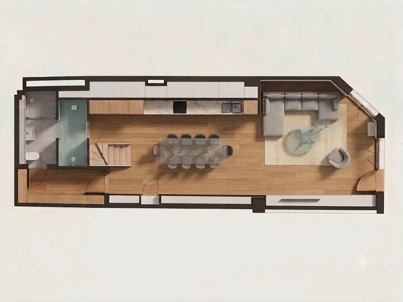 Dúplex en venta en Barcelona con Parquet