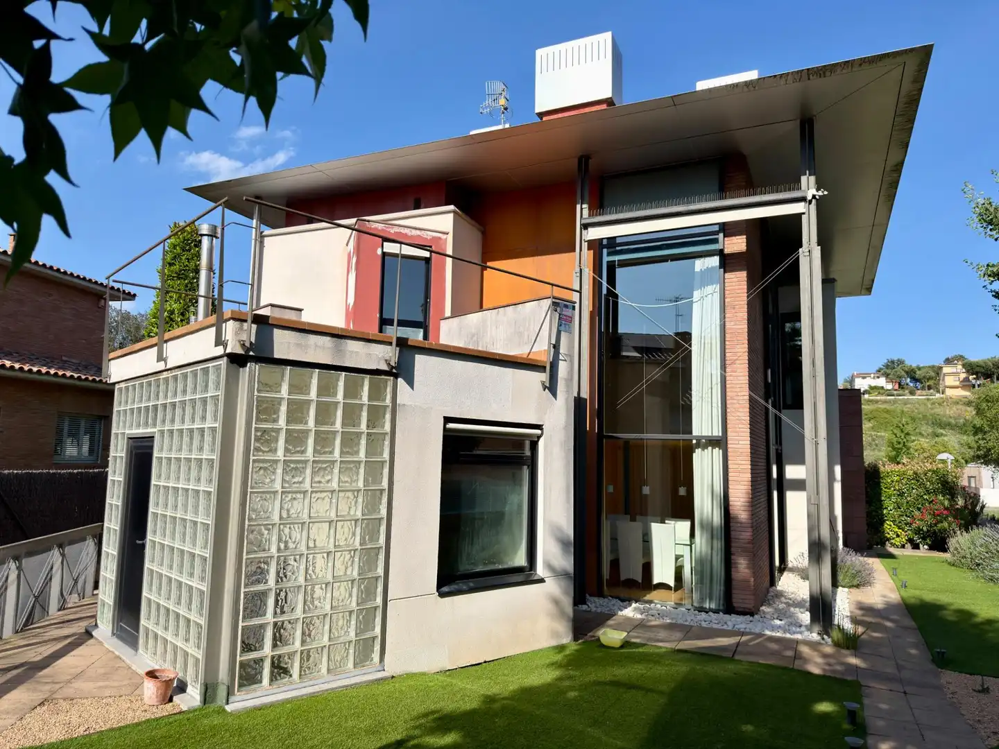 Vista exterior de Casa o chalet de alquiler en Cardedeu con Calefacción, Jardín privado y Terraza