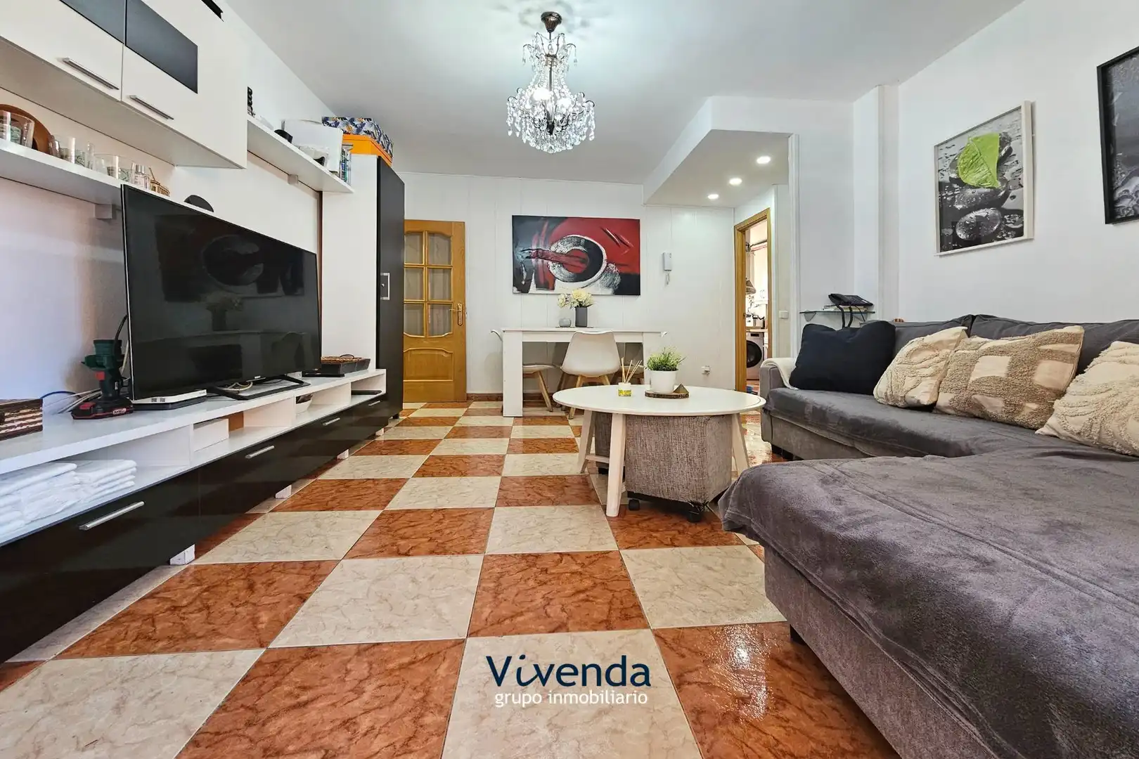 Living room of Flat for sale in Boadilla del Monte  with Heating and Terrace