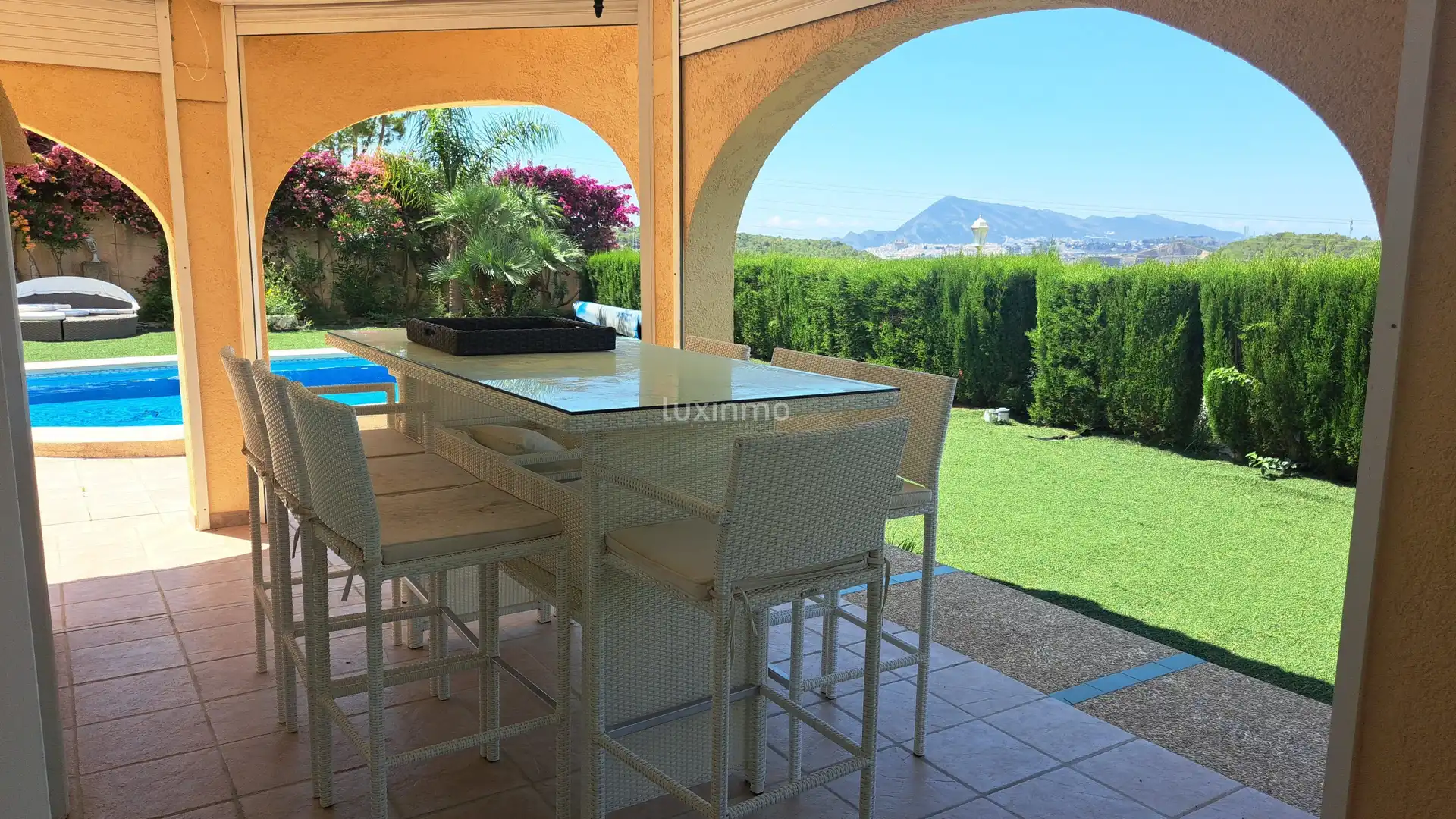 Terraza de Casa o chalet en venta en Altea con Aire acondicionado, Terraza y Piscina