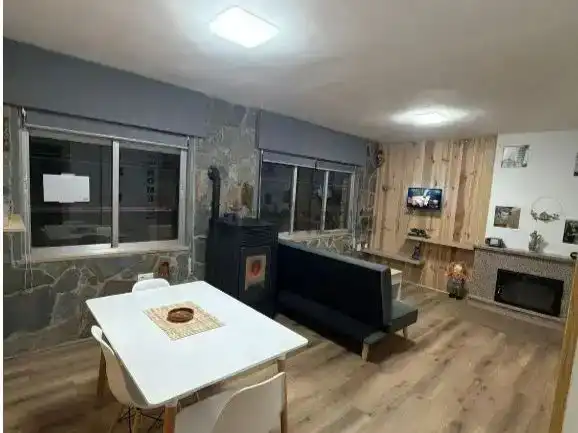 Living room of Flat for rent in Degaña  with Parquet flooring and Furnished