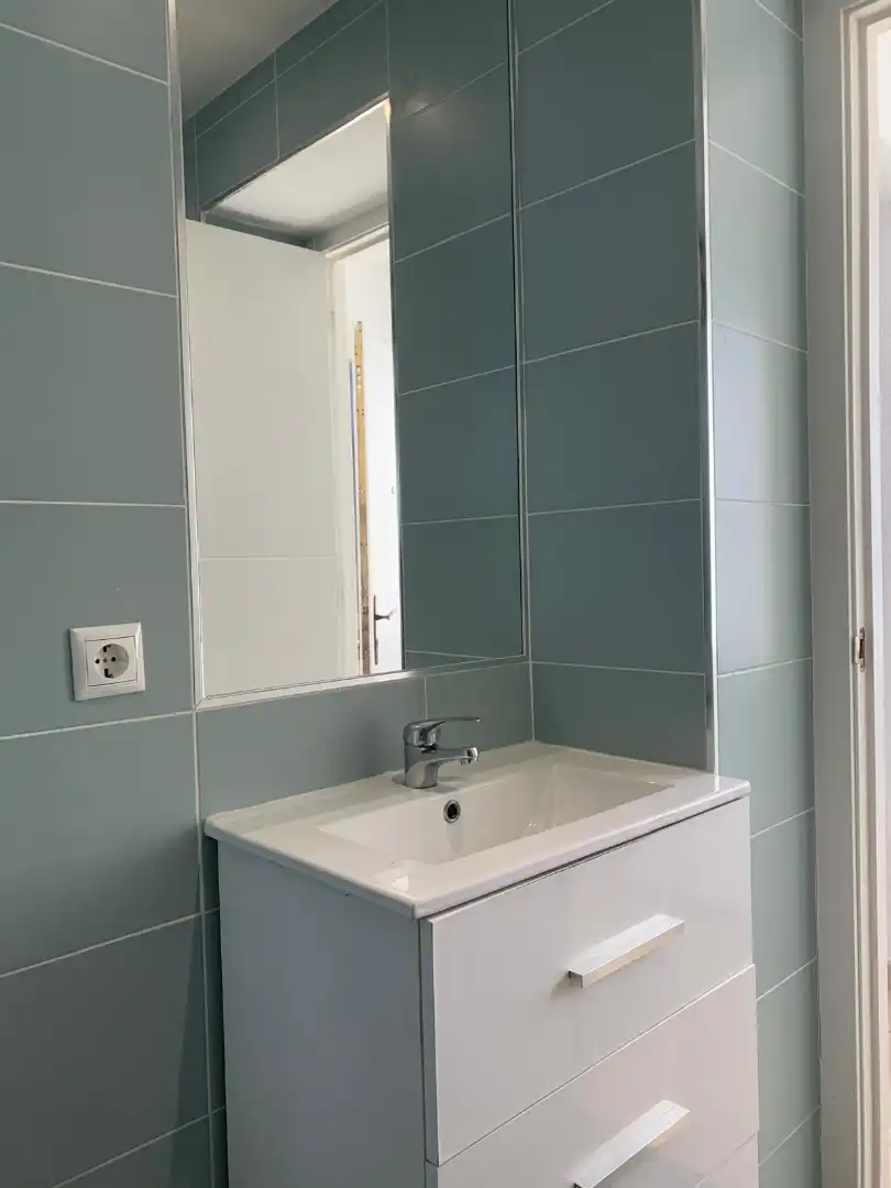 Bany de Apartament en venda en Mijas amb Aire condicionat, Terrassa i Moblat