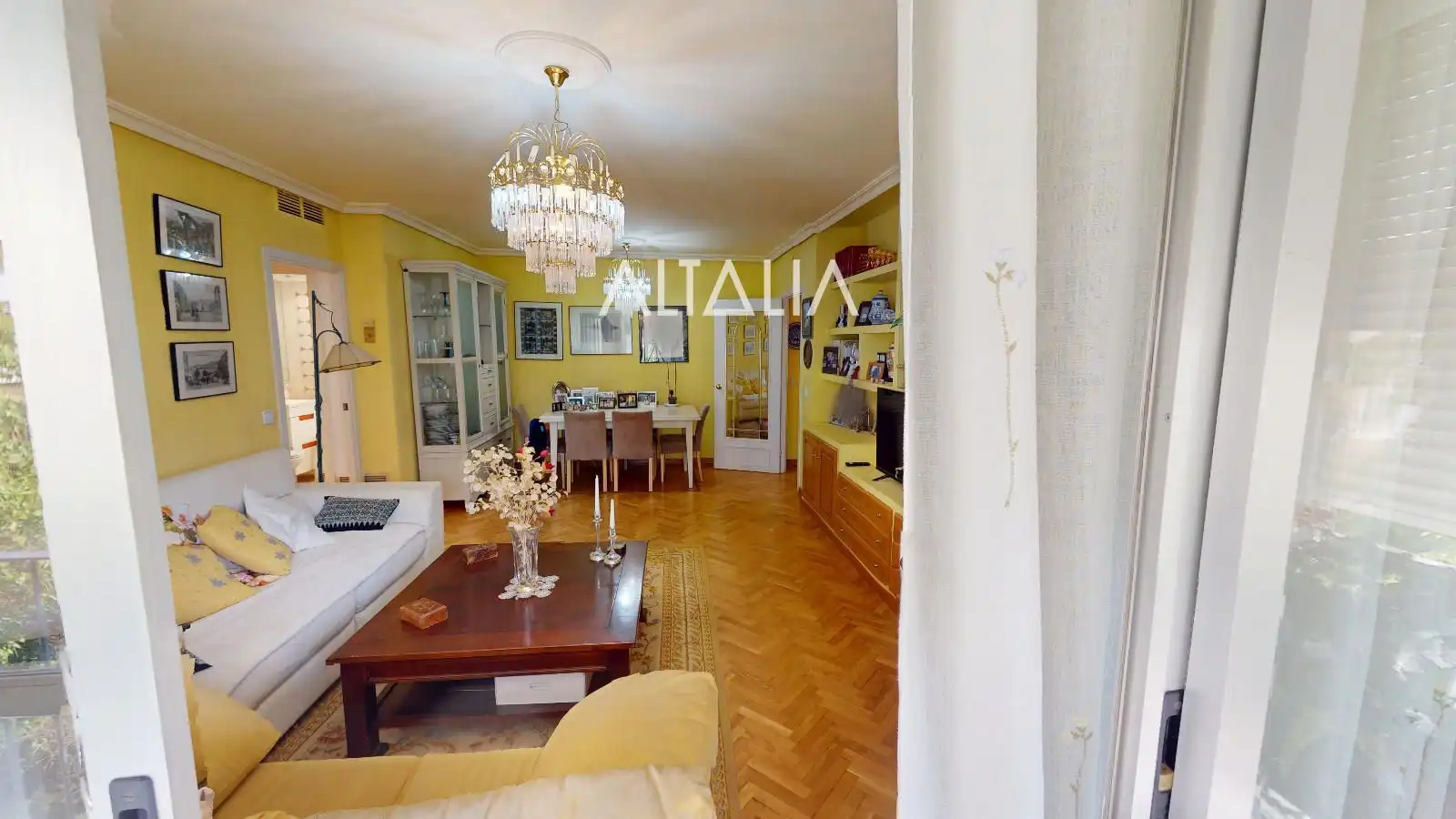 Sala de estar de Piso en venta en Cuenca con Terraza y Trastero