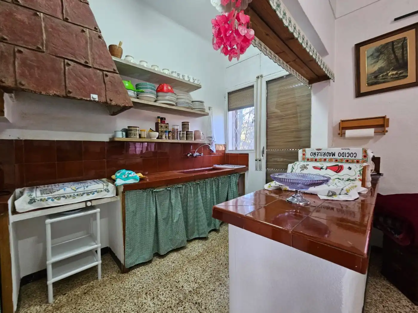 Küche von Country house zum Verkauf in Rossell mit Privatgarten, Abstellraum und Möbliert
