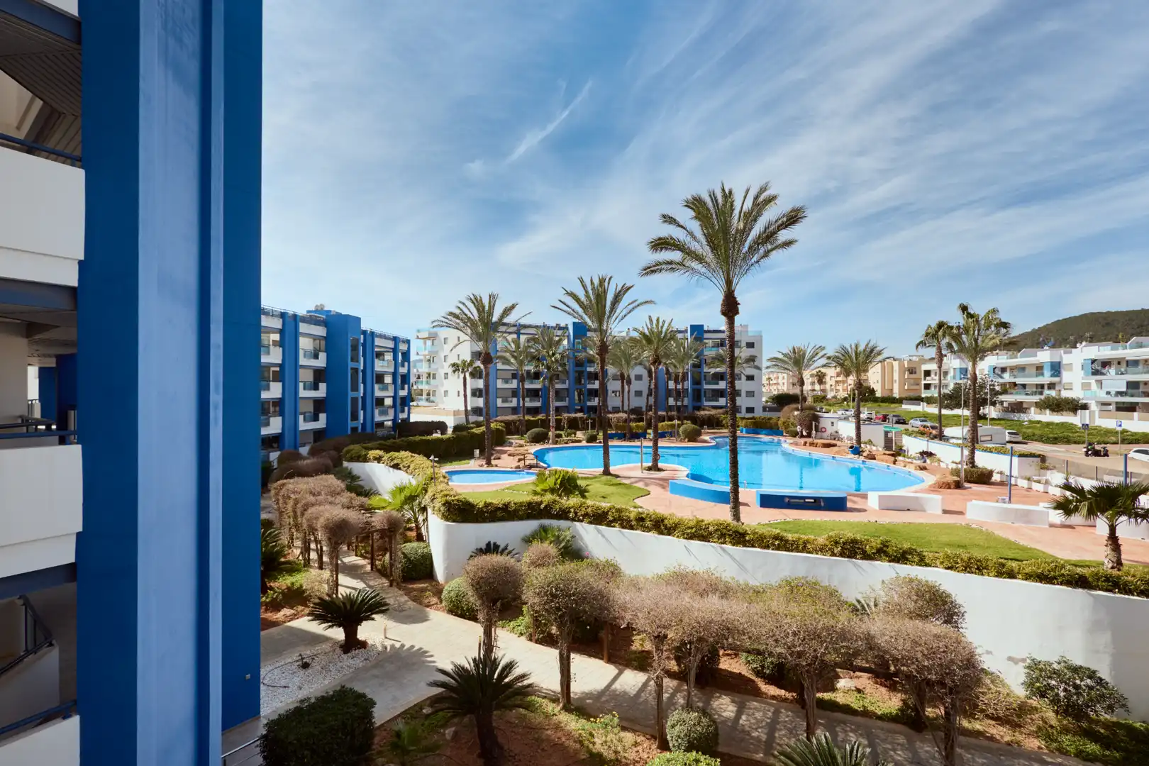 Vista exterior de Pis en venda en Santa Eulària des Riu amb Aire condicionat, Calefacció i Terrassa