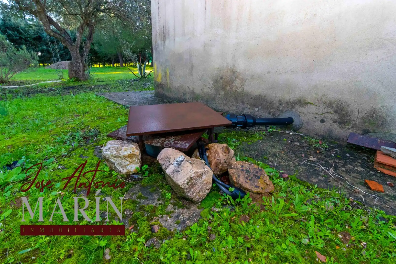 Garten von Country house zum Verkauf in Badajoz mit Privatgarten, Abstellraum und Schwimmbad