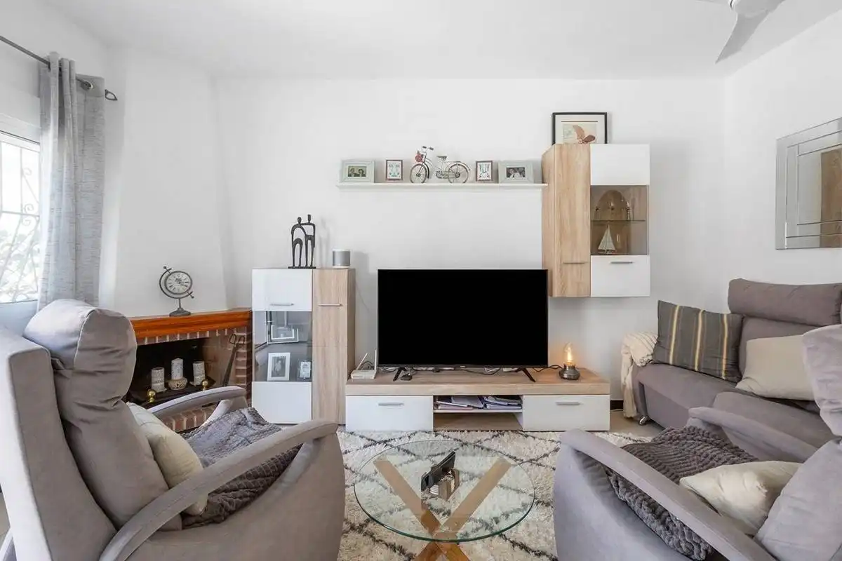 Living room of Houses for sale in Torrevieja  with Air Conditioner, Heating and Private garden