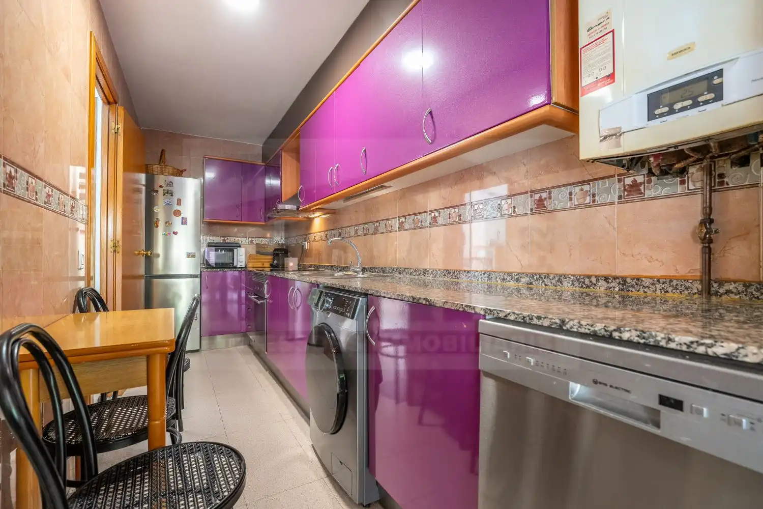 Cocina de Casa adosada en venta en Constantí con Aire acondicionado, Calefacción y Jardín privado