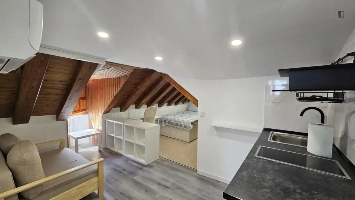 Estudio de alquiler en Madrid con Aire acondicionado, Calefacción y Amueblado