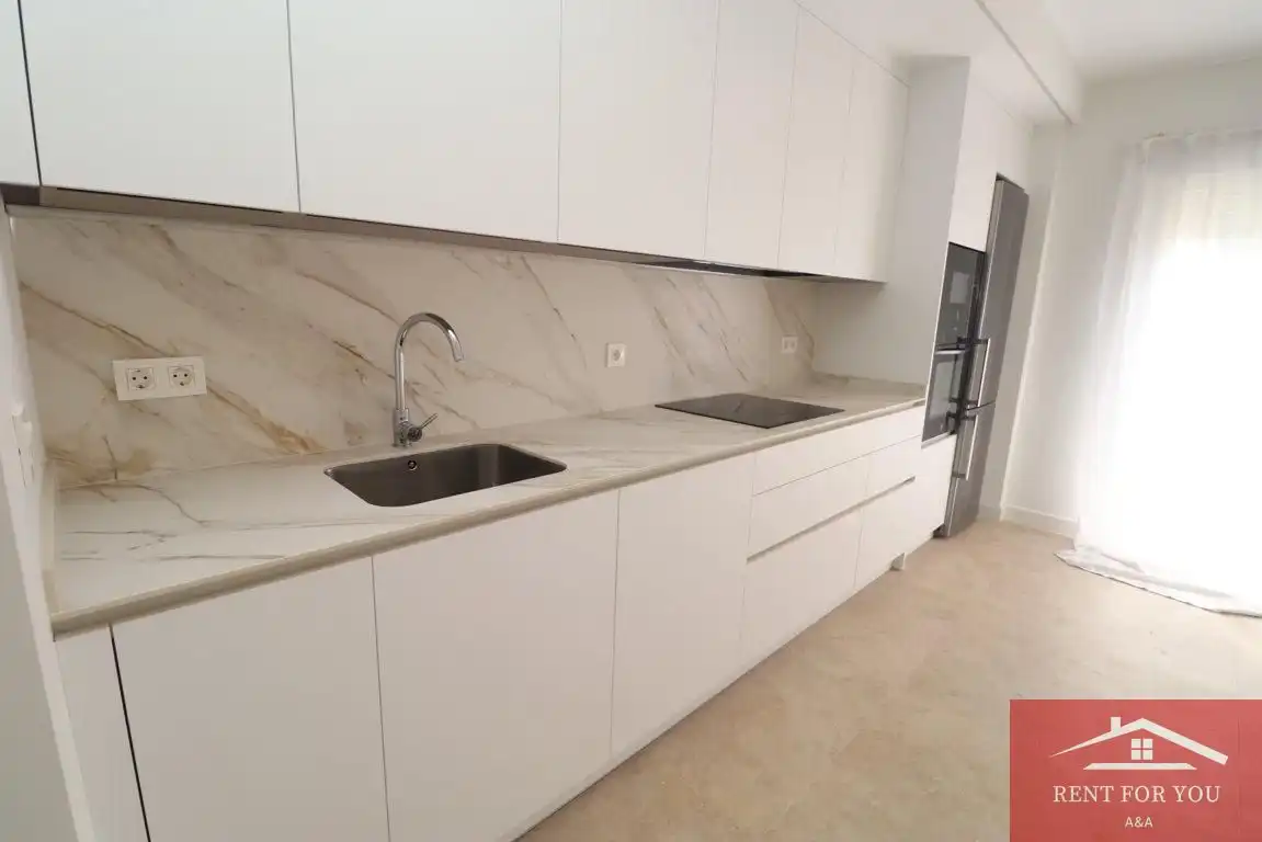 Cocina de Piso de alquiler en Alhaurín El Grande con Aire acondicionado y Balcón