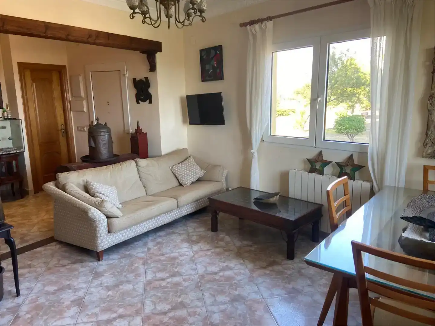 Sala d'estar de Pis en venda en  Valencia Capital amb Aire condicionat i Piscina