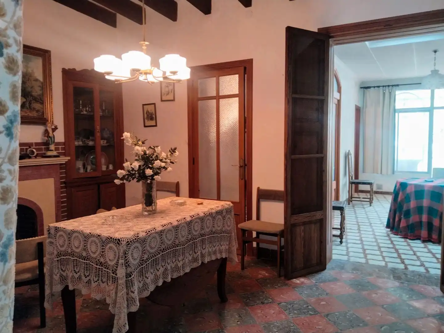 Menjador de Casa adosada en venda en Llucmajor amb Jardí privat i Traster