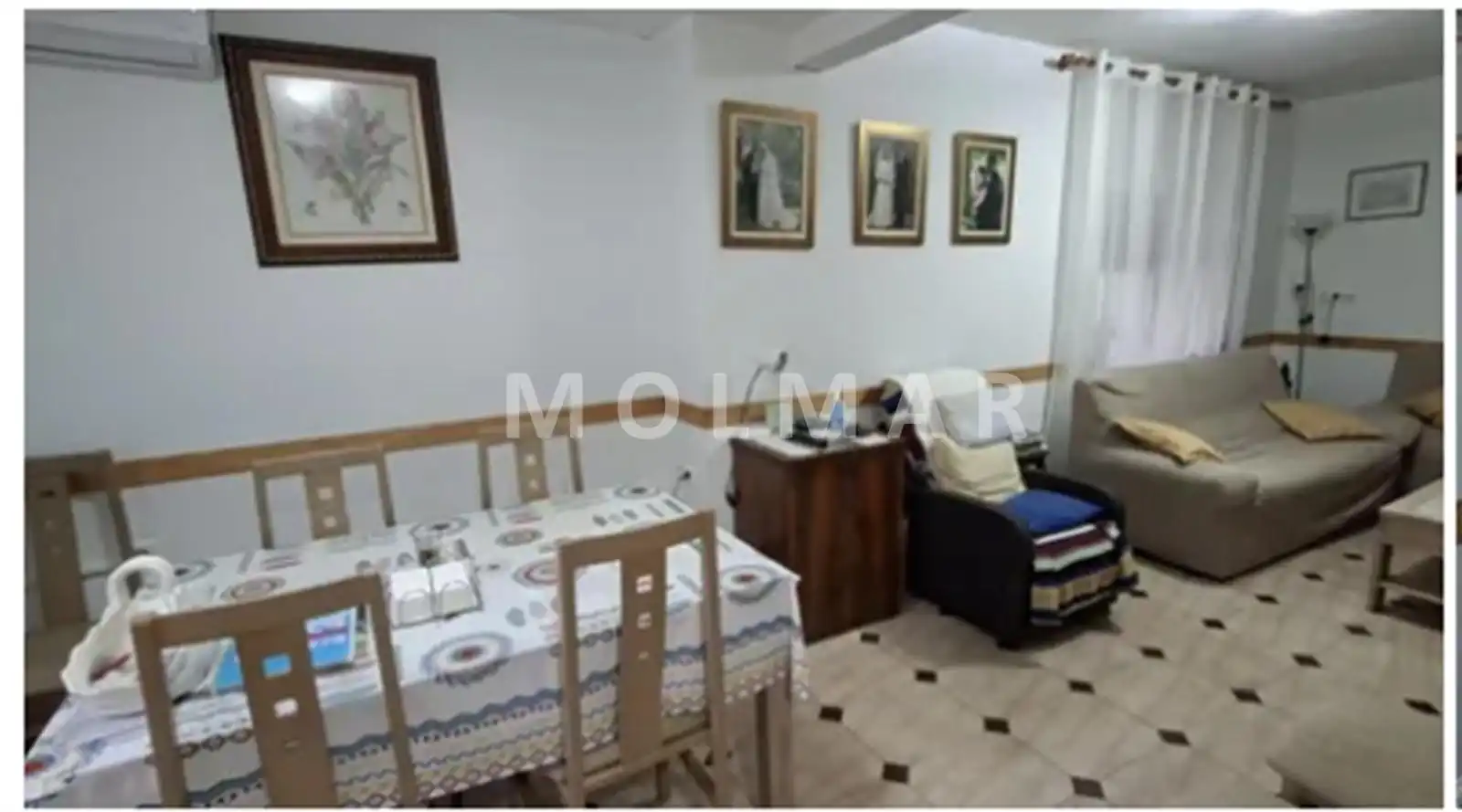 Dining room of Houses for sale in Gandia  with Terrace, Furnished and Balcony