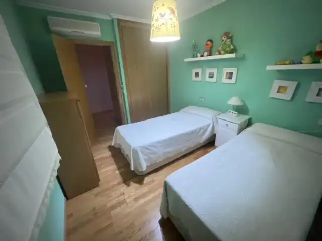 Bedroom of Flat for sale in Sanxenxo  with Air Conditioner, Heating and Private garden