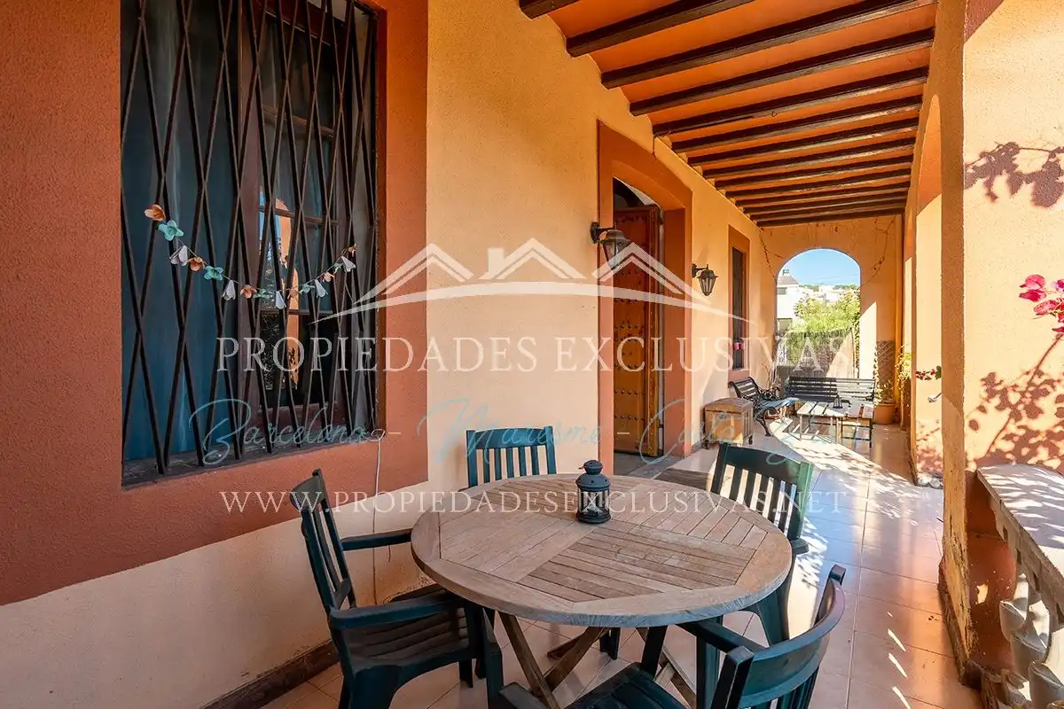 Terrasse von Country house zum Verkauf in Teià mit Heizung, Privatgarten und Terrasse