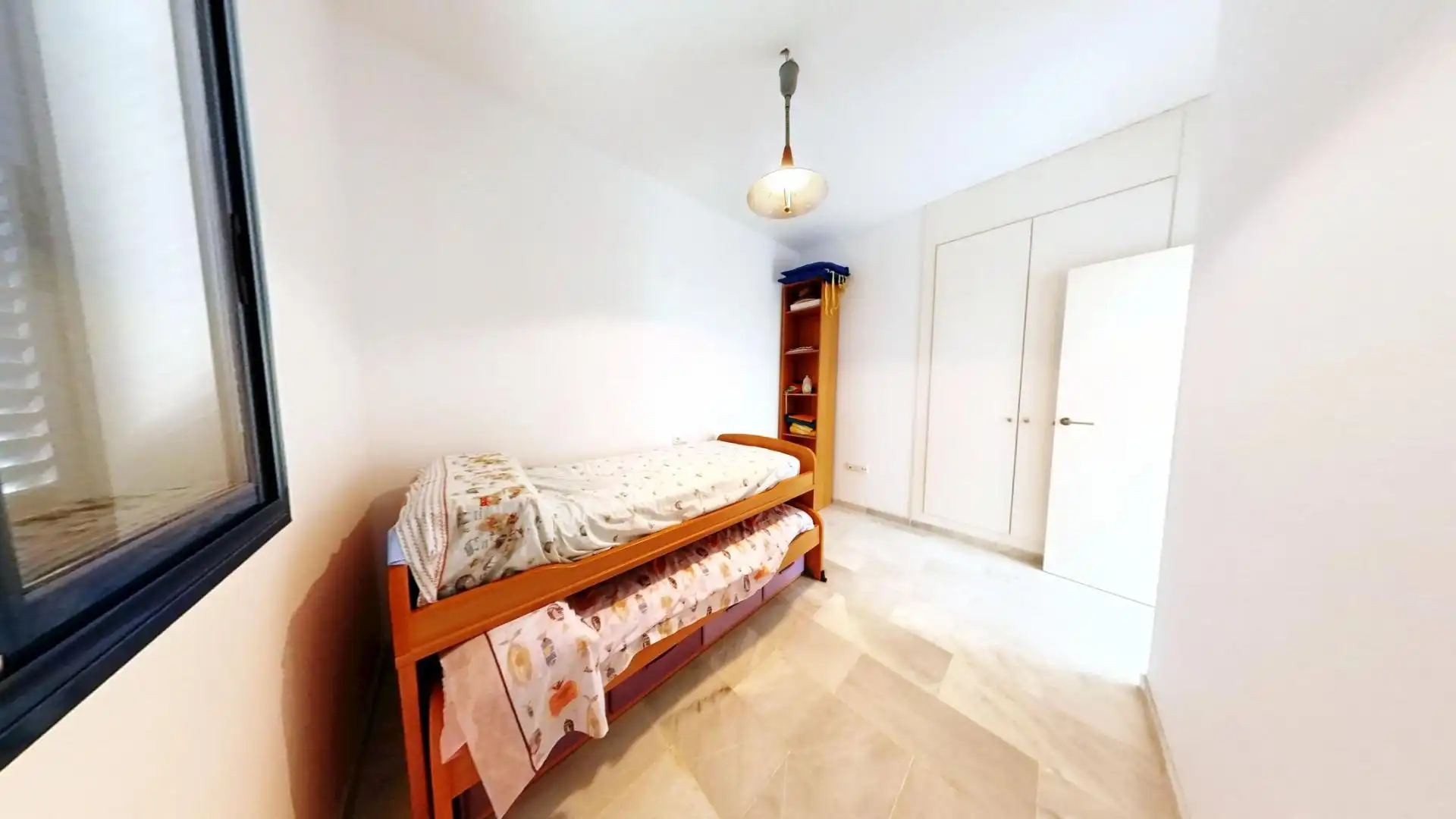 Schlafzimmer von Wohnung zum Verkauf in Gualchos mit Klimaanlage, Heizung und Terrasse