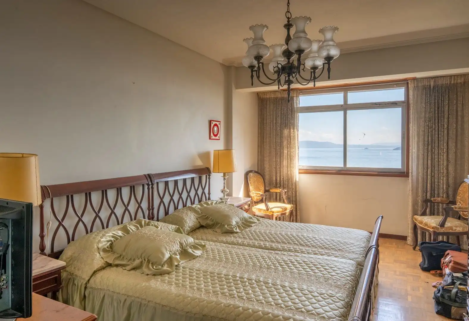 Bedroom of Flat for sale in A Coruña Capital   with Heating