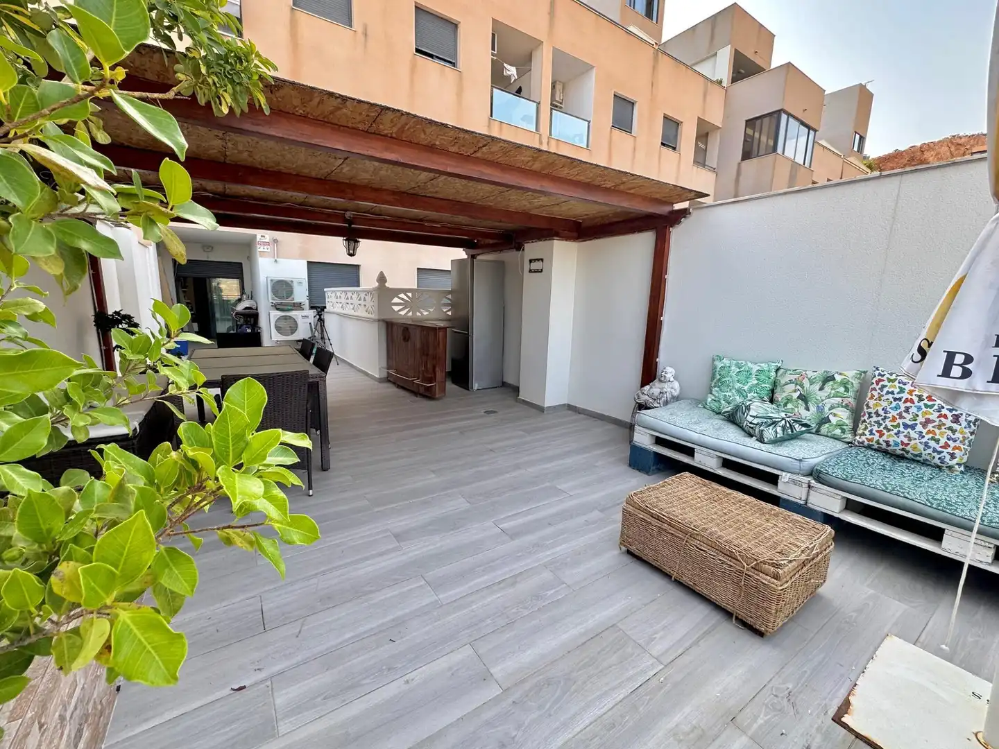 Terrace of Flat for sale in Vícar  with Air Conditioner, Private garden and Terrace