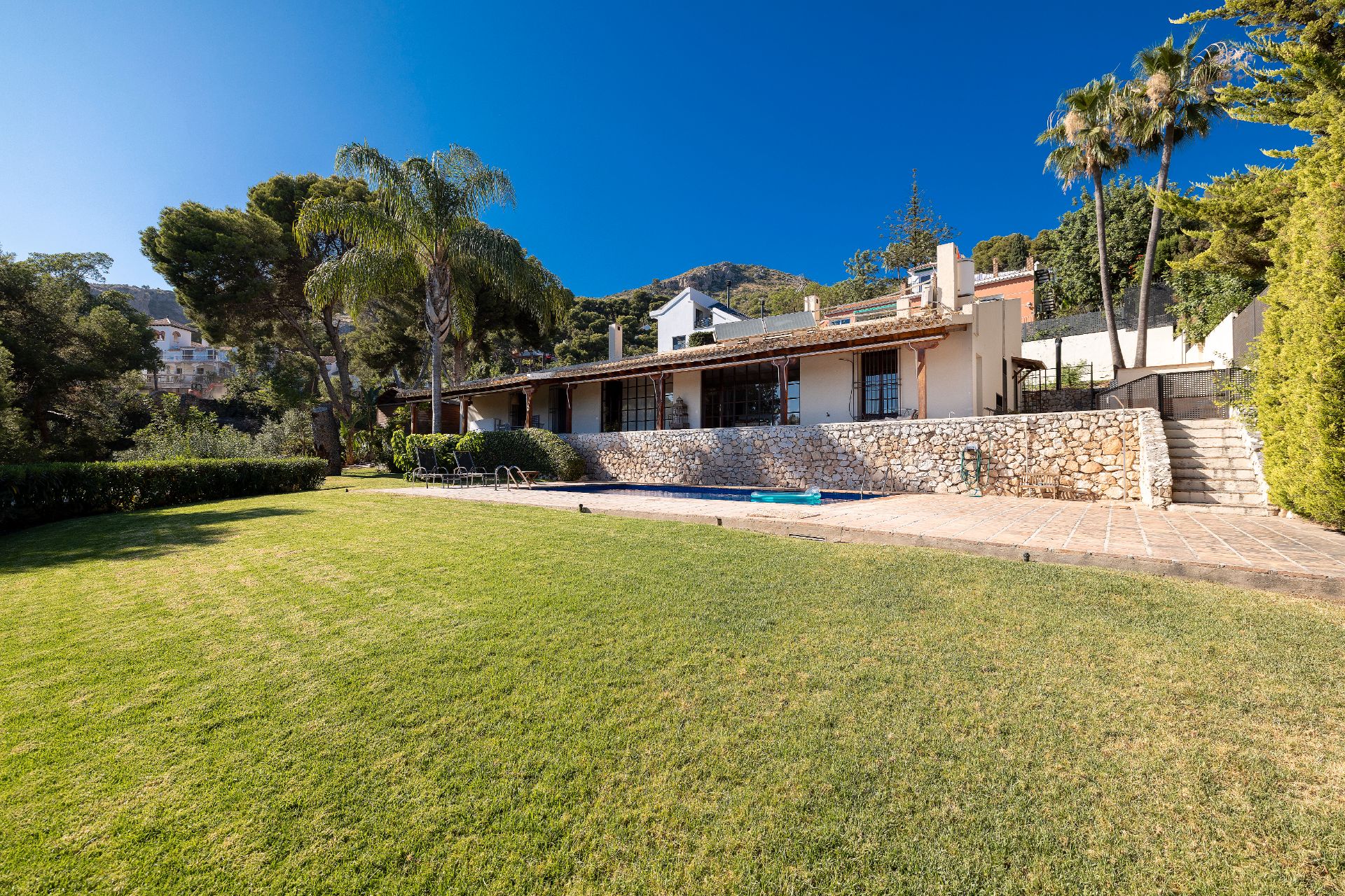 Jardín de Casa o chalet en venta en Málaga Capital con Aire acondicionado, Calefacción y Jardín privado
